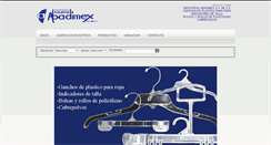 Desktop Screenshot of abadimex.com